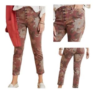 Anthropologie Pilcro And The Letterpress High rise slim pants size 25